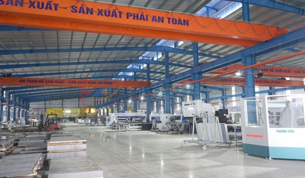 Nhà máy sản xuất gia công cơ khí và cho thuê